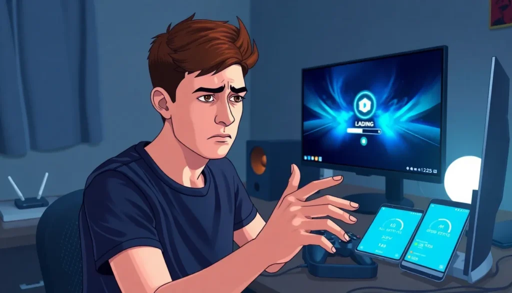 why can't i play darkwarfall online games on my wifi
