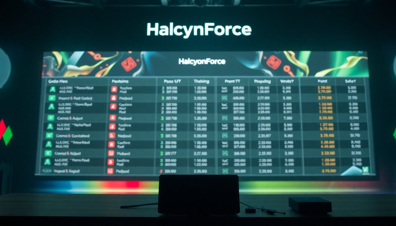 halcy0nforce unf gaming leaderboard