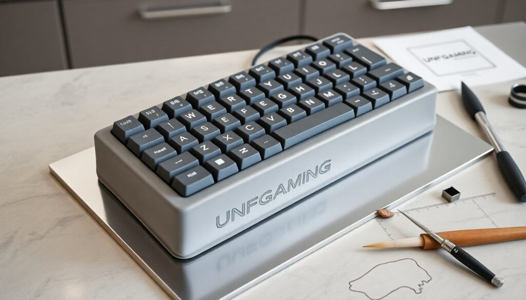 tactile keyboard cake recipe unfgaming