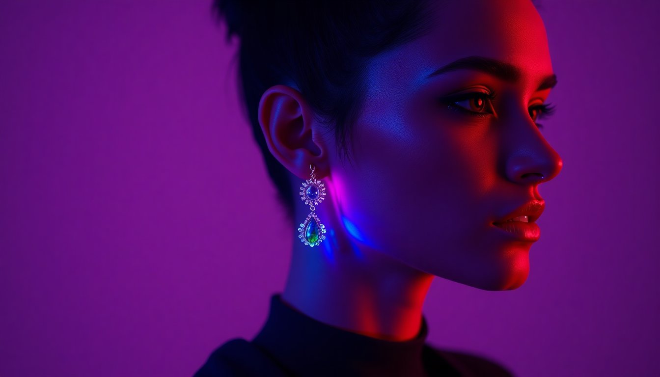 rgb earrings fvgnmrung