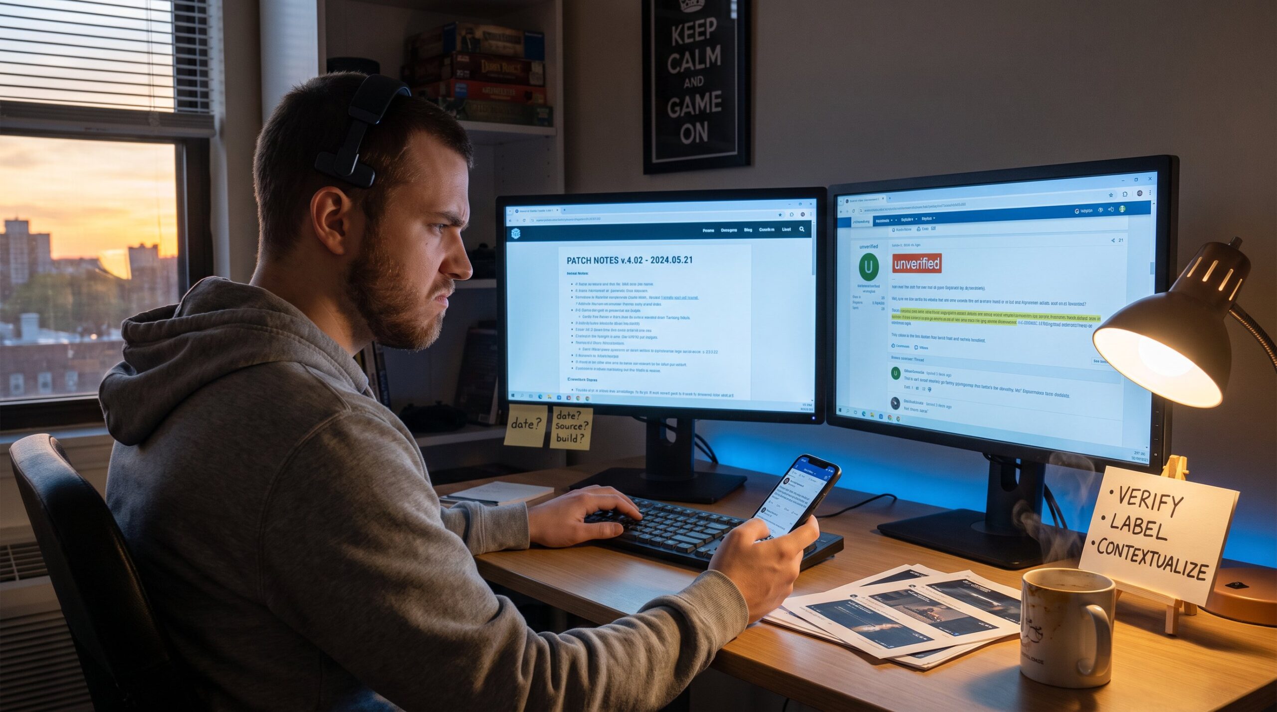 Tips for Discussing Game Updates Without Spreading Rumors